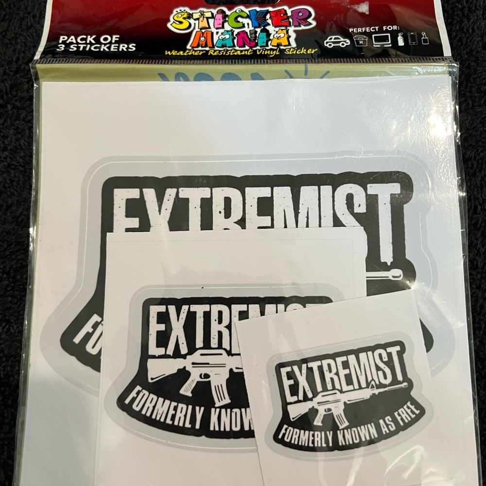 Sticker Mania Extremist Sticker Pack